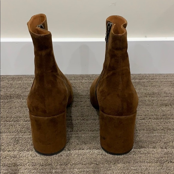 Dries Van Noten Suede Brown boot size 37 - Picture 4 of 8